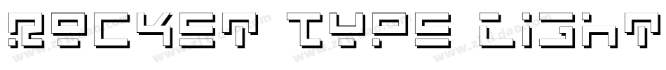 Rocket Type Light字体转换